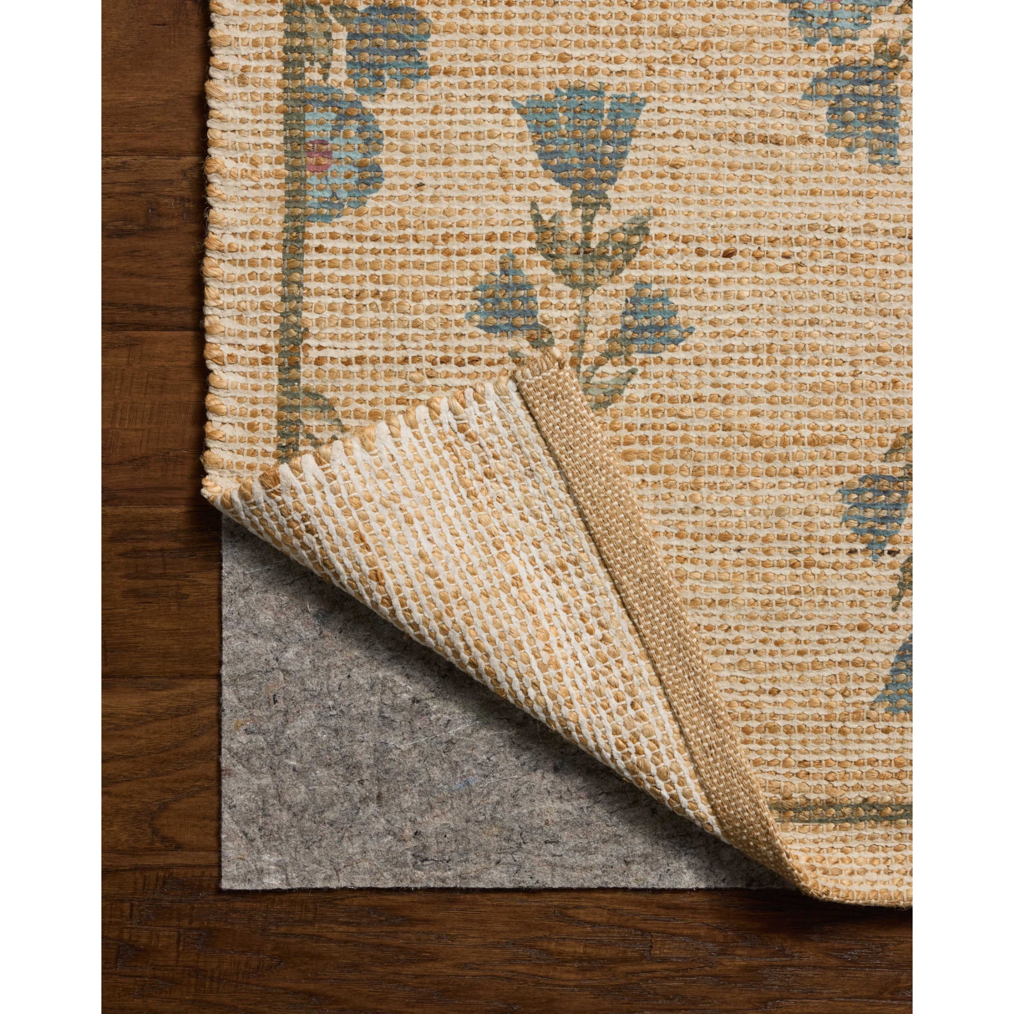 Chris Loves Julia x Loloi Rue Moss/Blue Rug
