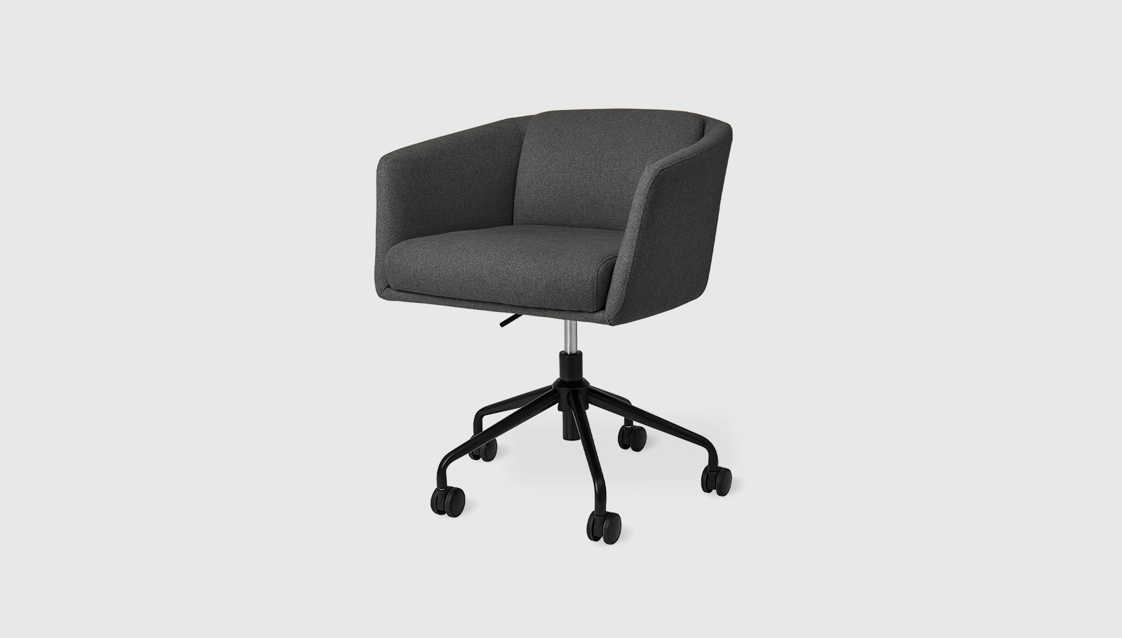 Radius Task Chair Stockholm Graphite / BlackChair Gus*  Stockholm Graphite Black  Four Hands, Mid Century Modern Furniture, Old Bones Furniture Company, Old Bones Co, Modern Mid Century, Designer Furniture, https://www.oldbonesco.com/