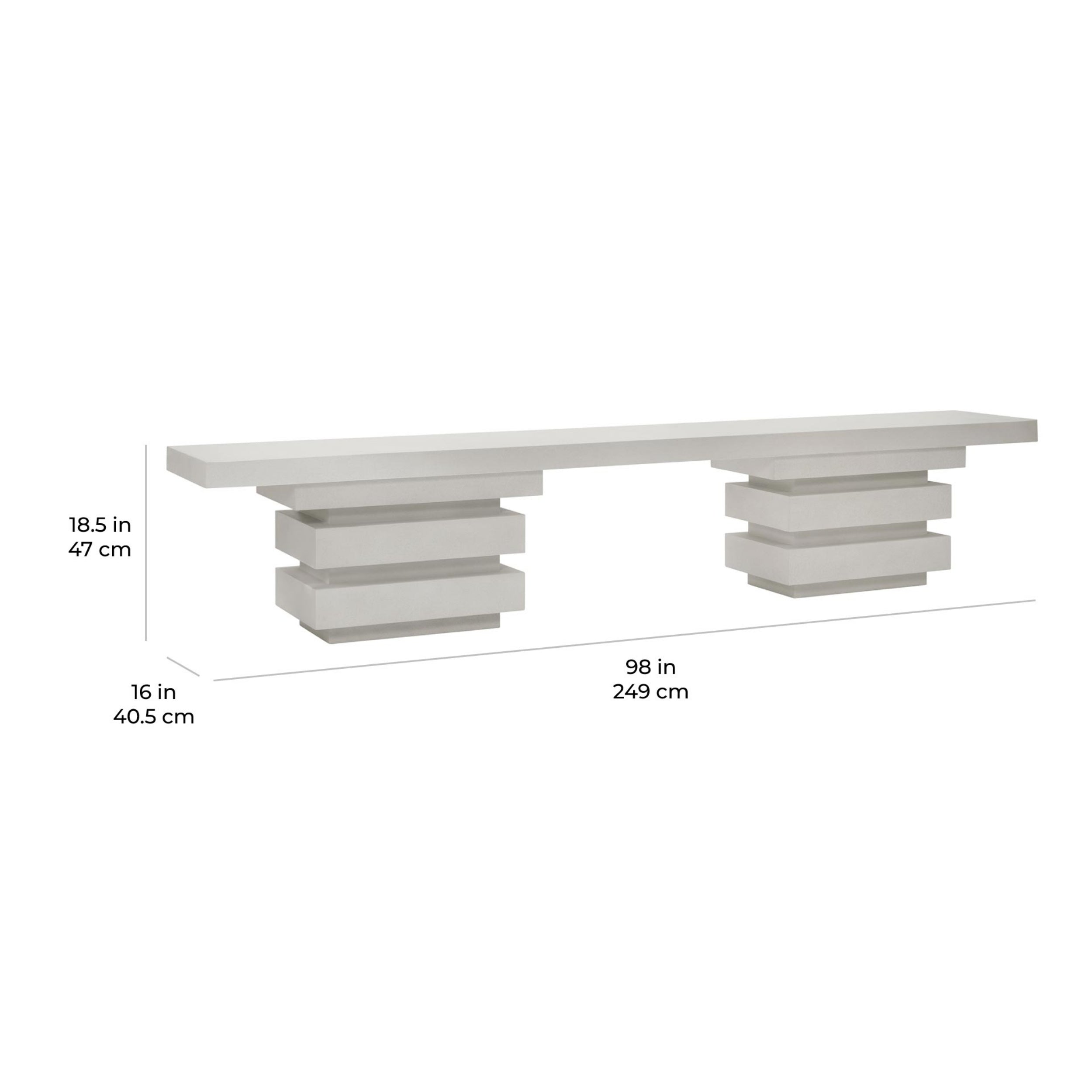 Meditation Rectangle Bench