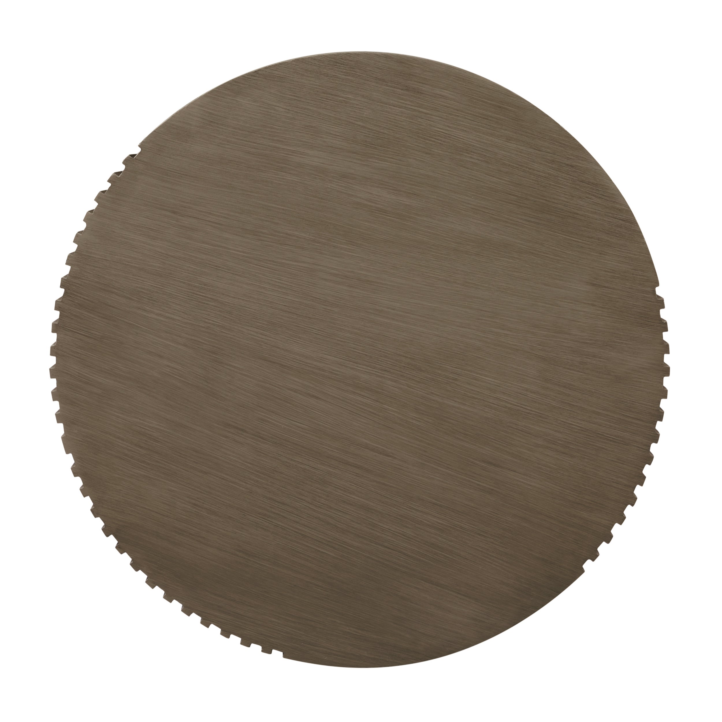 Serenity Textured Round Drum Table
