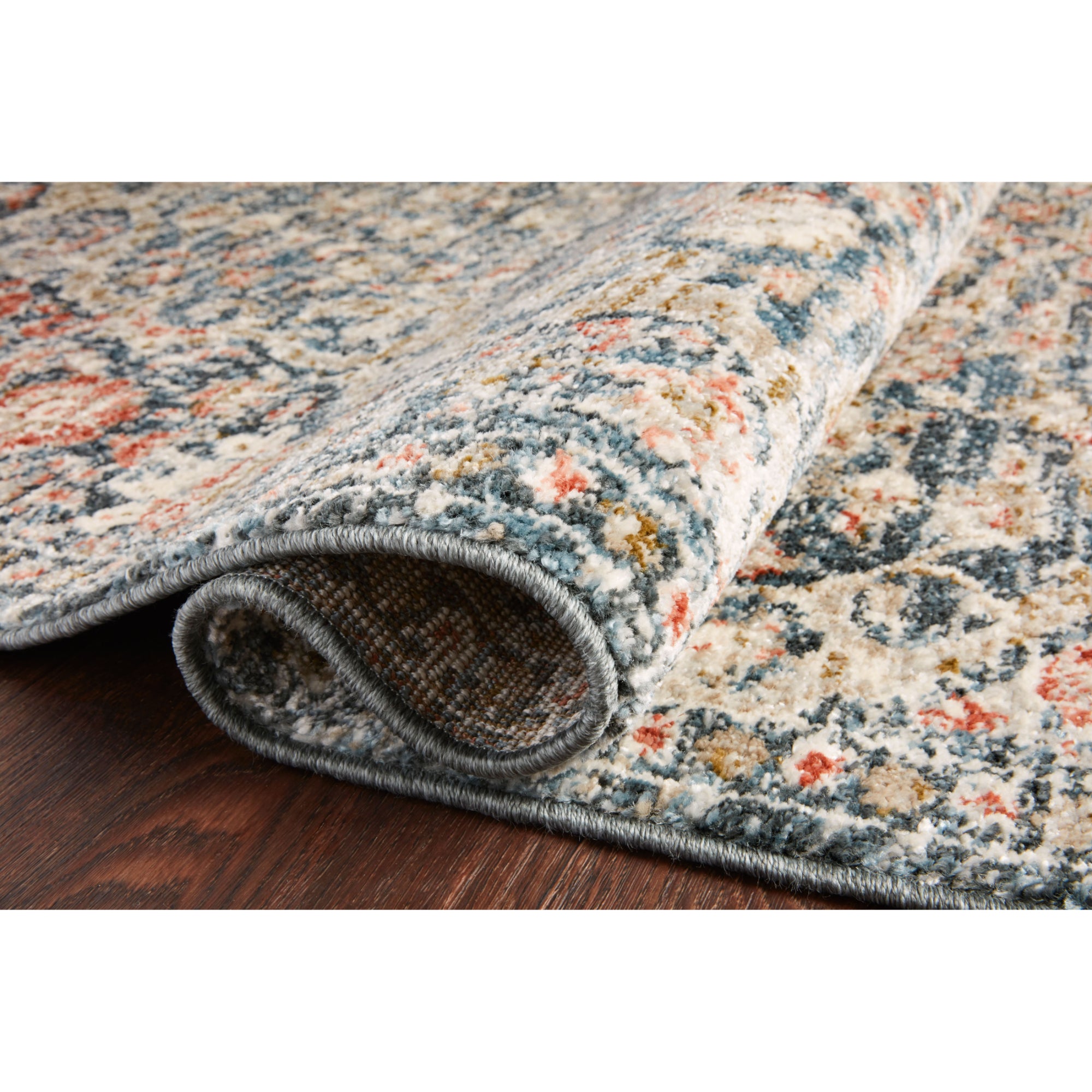 Loloi Saban Blue/Spice Rug