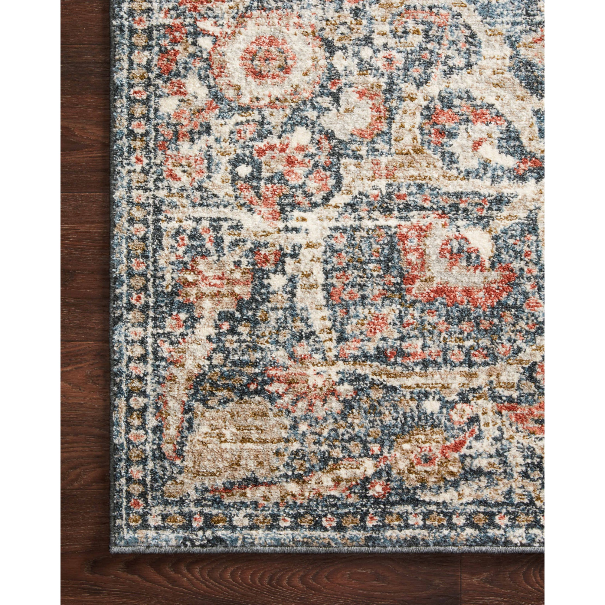 Loloi Saban Blue/Spice Rug