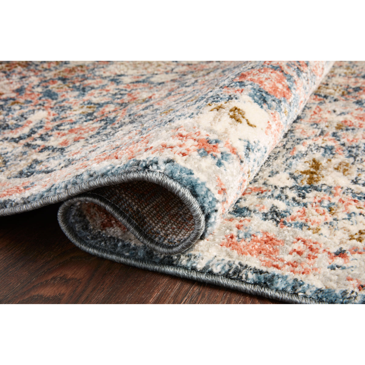 Loloi Saban Navy/Rust Rug by Loloi