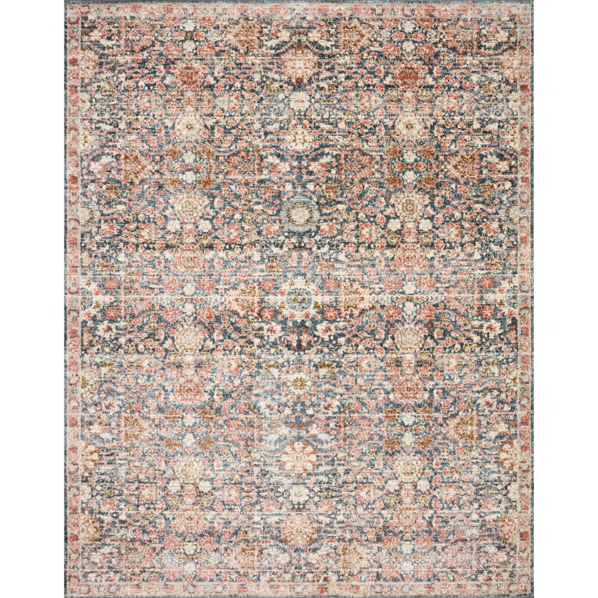 Loloi Saban Navy/Rust Rug