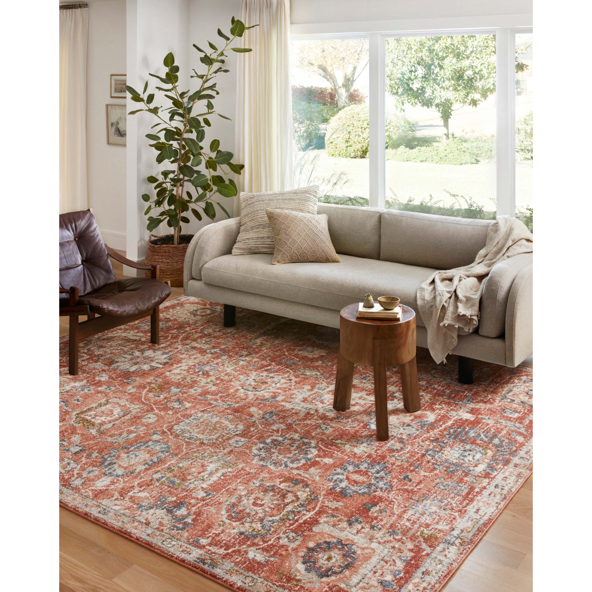 Loloi Saban Rust/Multi Rug