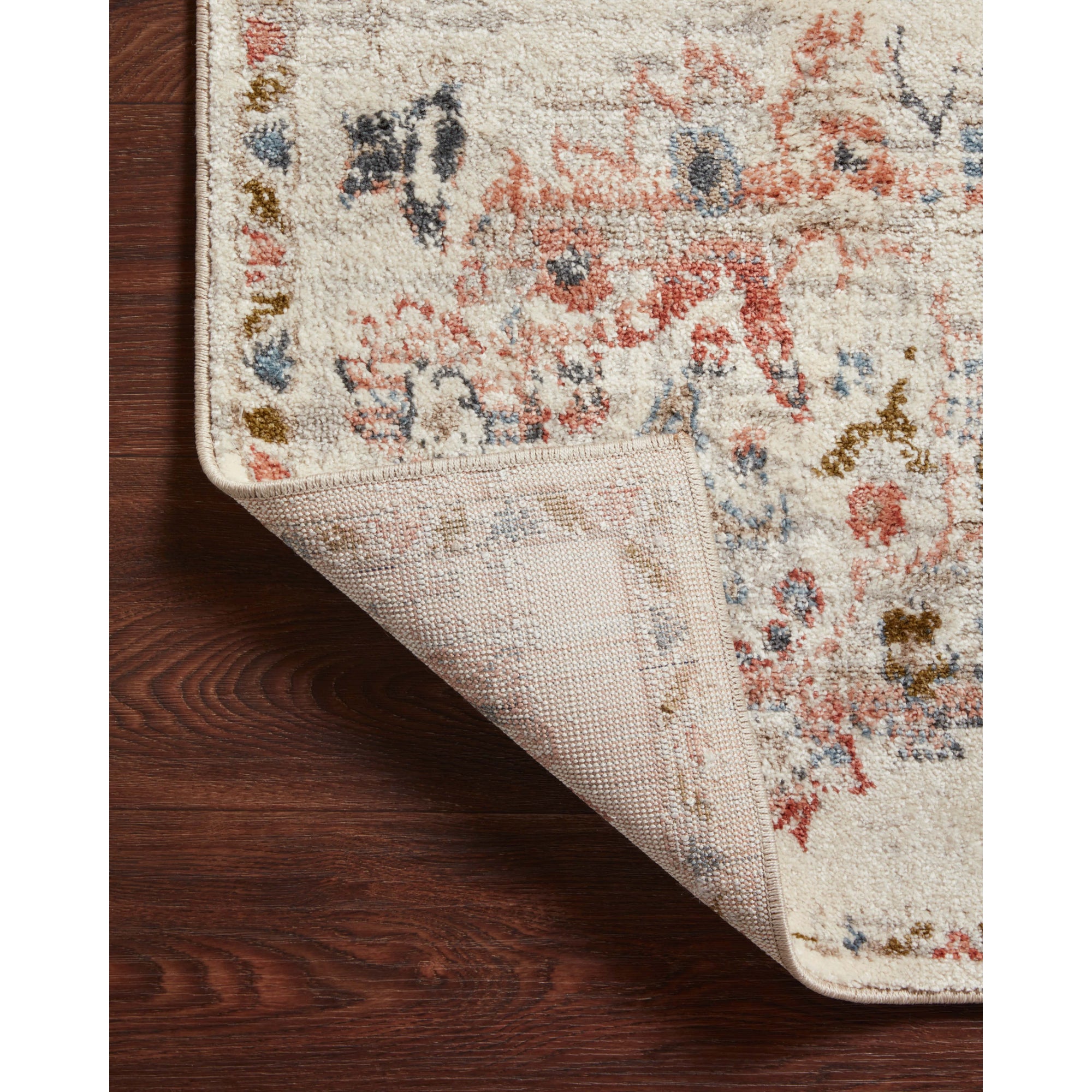 Loloi Saban Ivory/Multi 18" x 18" Sample Rug
