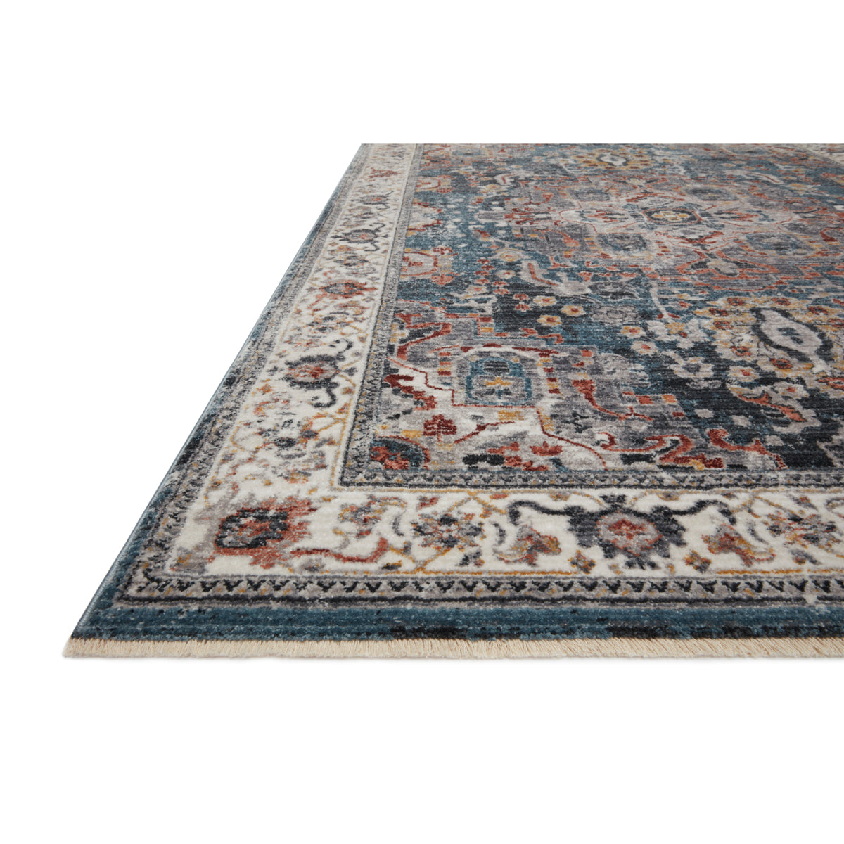 Loloi Samra Slate/Multi Rug by Loloi