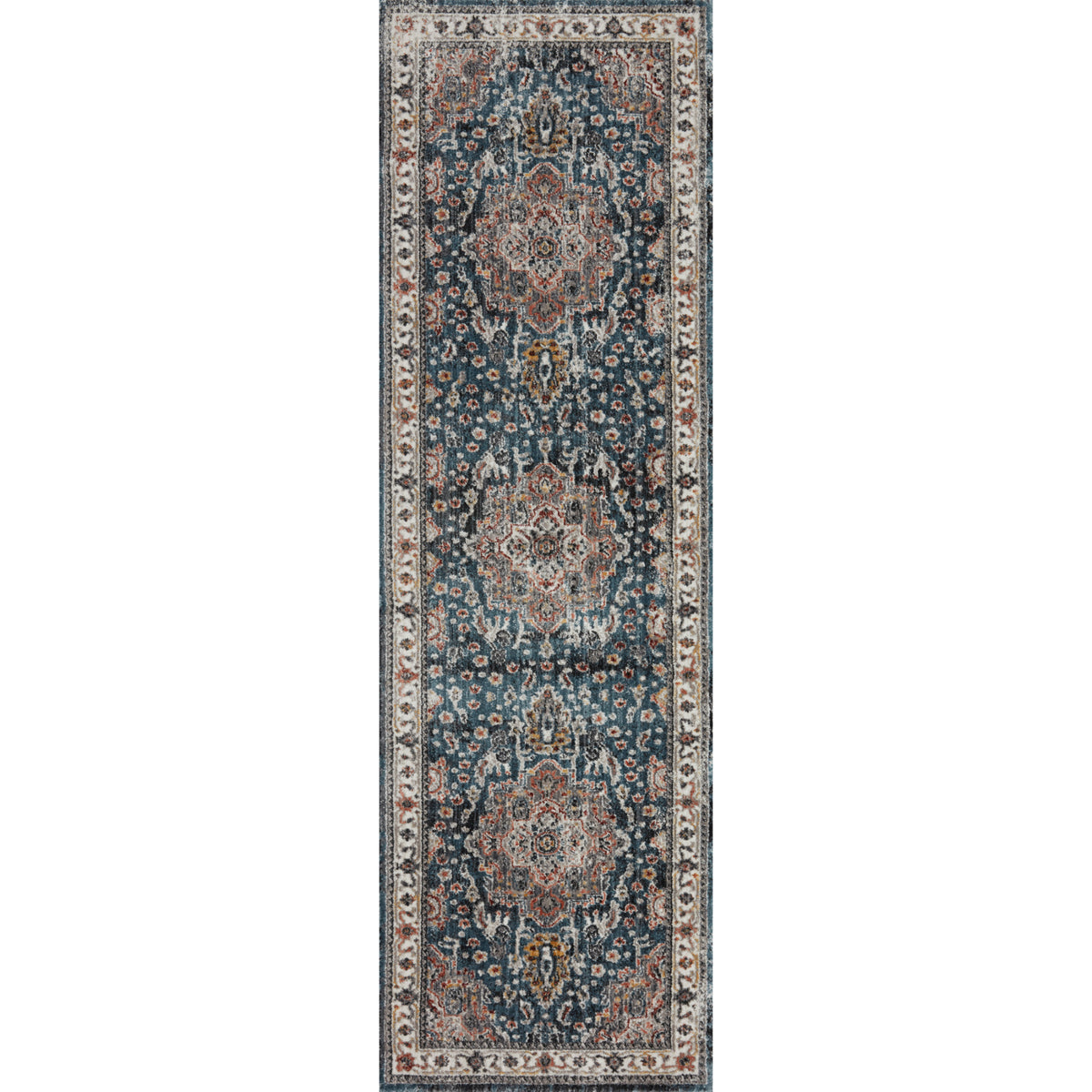 Loloi Samra Slate/Multi Rug by Loloi