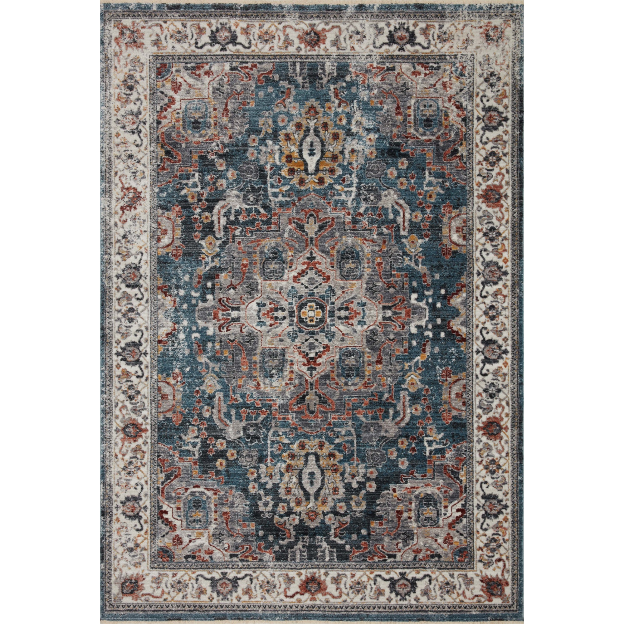 Loloi Samra Slate/Multi Rug