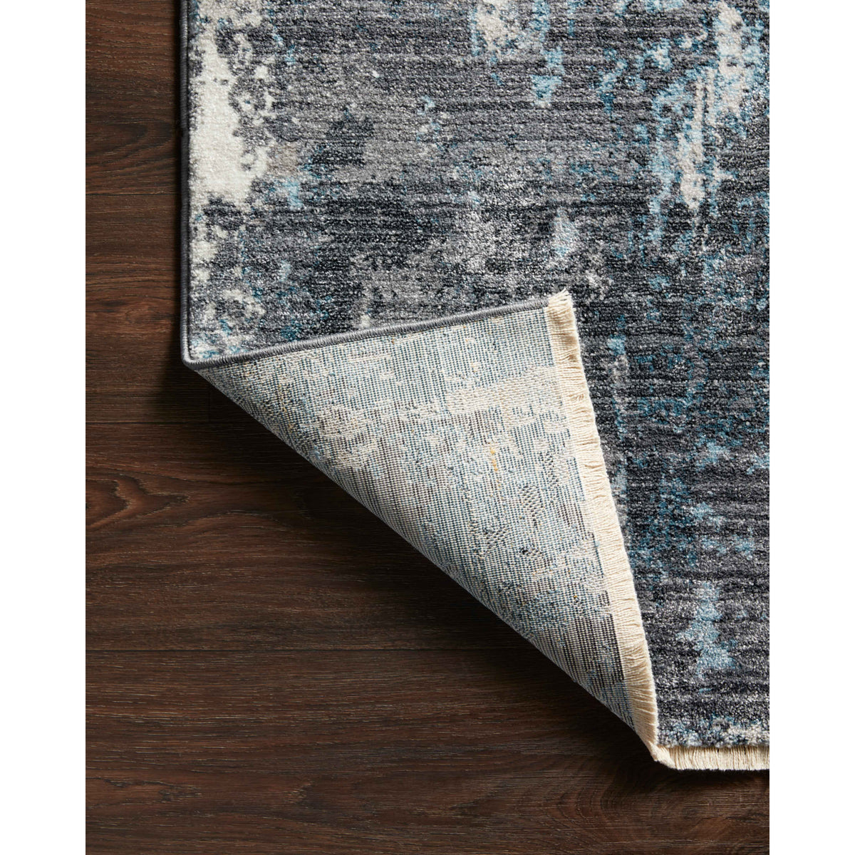 Loloi Samra Charcoal/Sky Rug by Loloi