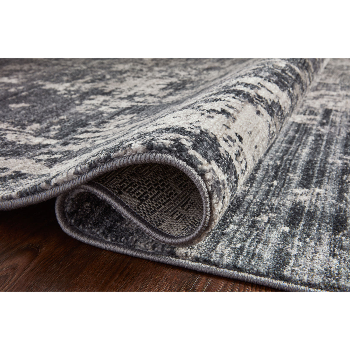 Loloi Samra Charcoal/Silver Rug by Loloi