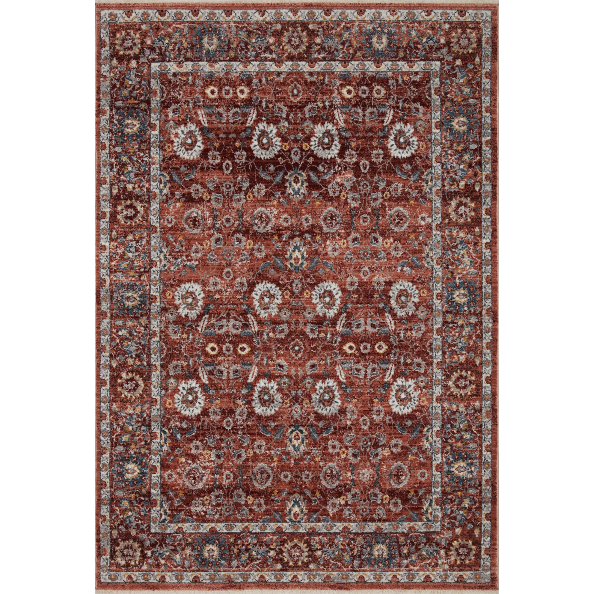 Loloi Samra Brick/Multi Rug
