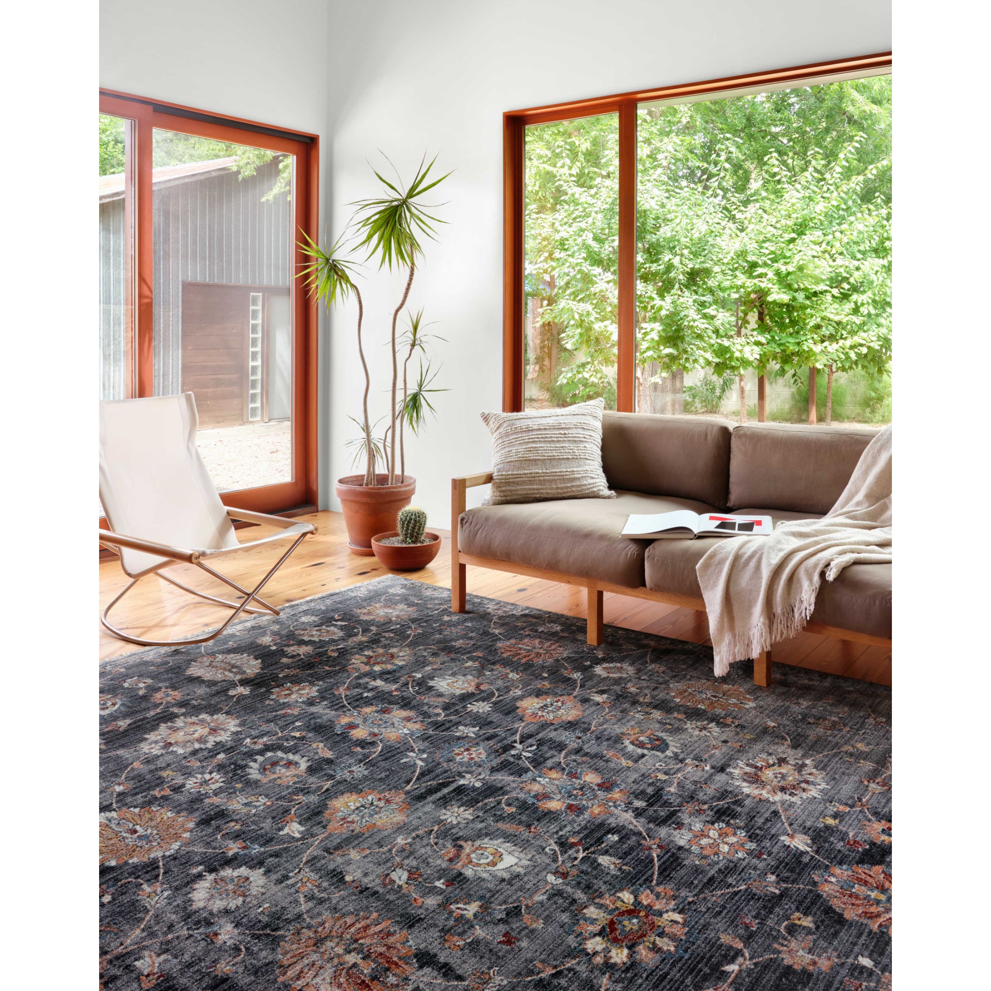 Loloi Samra Charcoal/Multi Rug