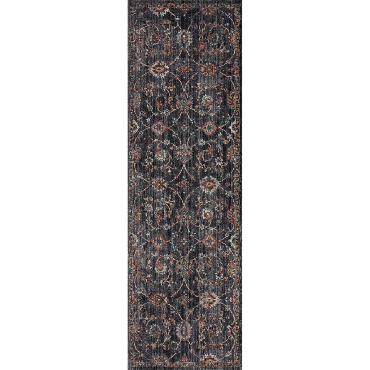 Loloi Samra Charcoal/Multi Rug by Loloi