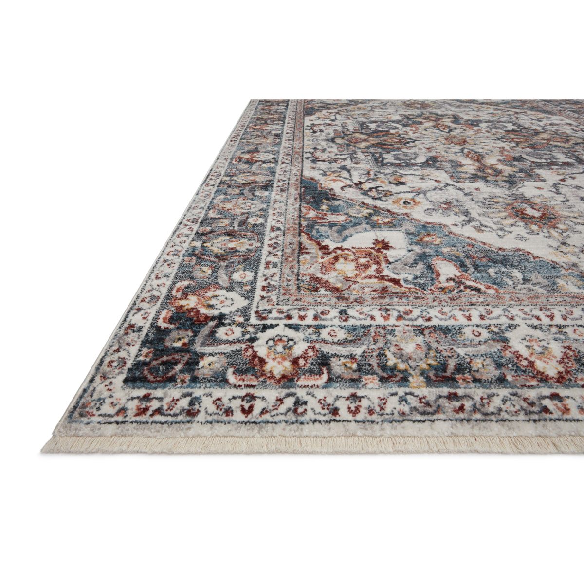 Loloi Samra Ivory/Denim Rug by Loloi