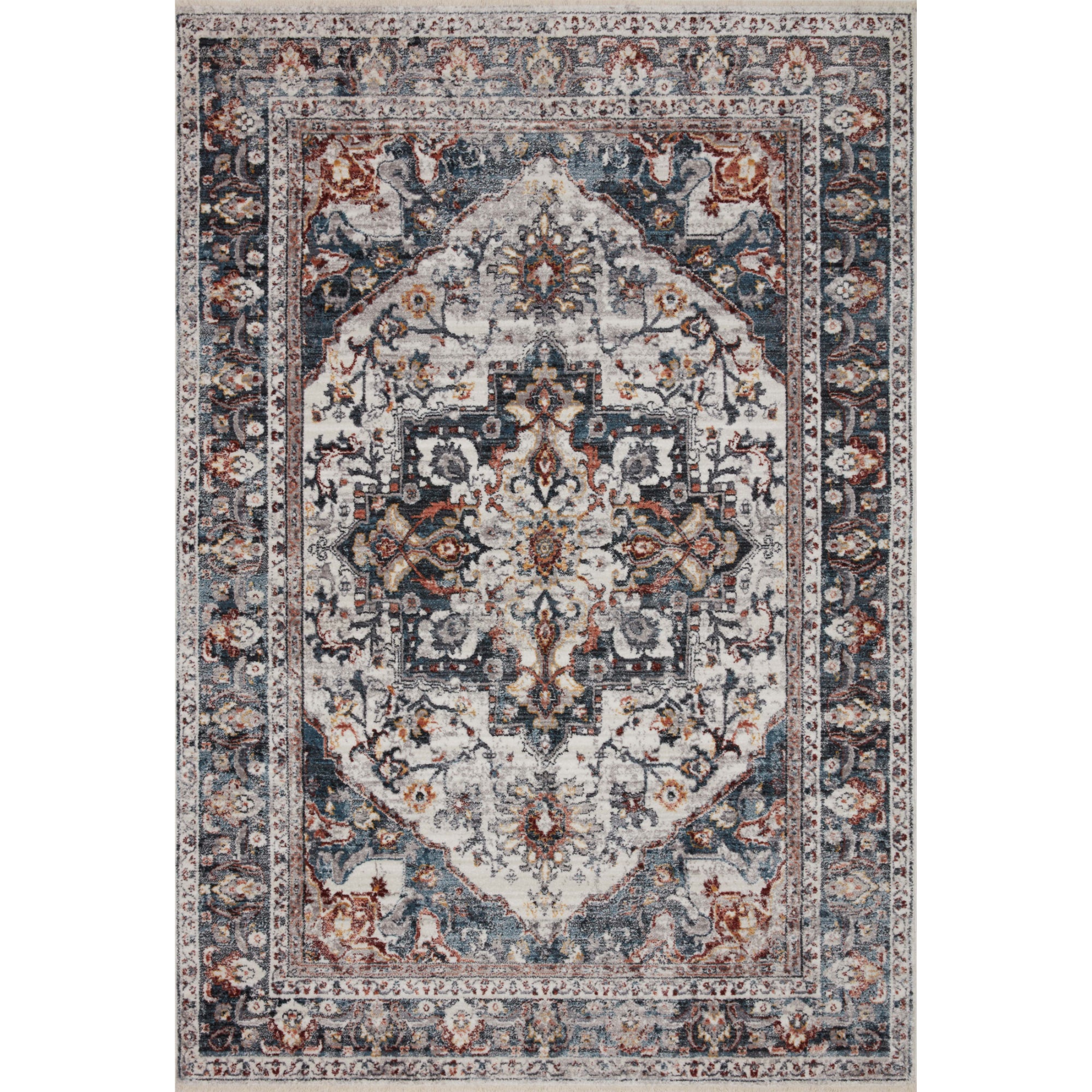 Loloi Samra Ivory/Denim Rug