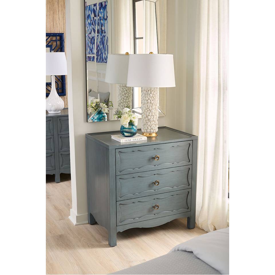 Sara 3-Drawer End Table