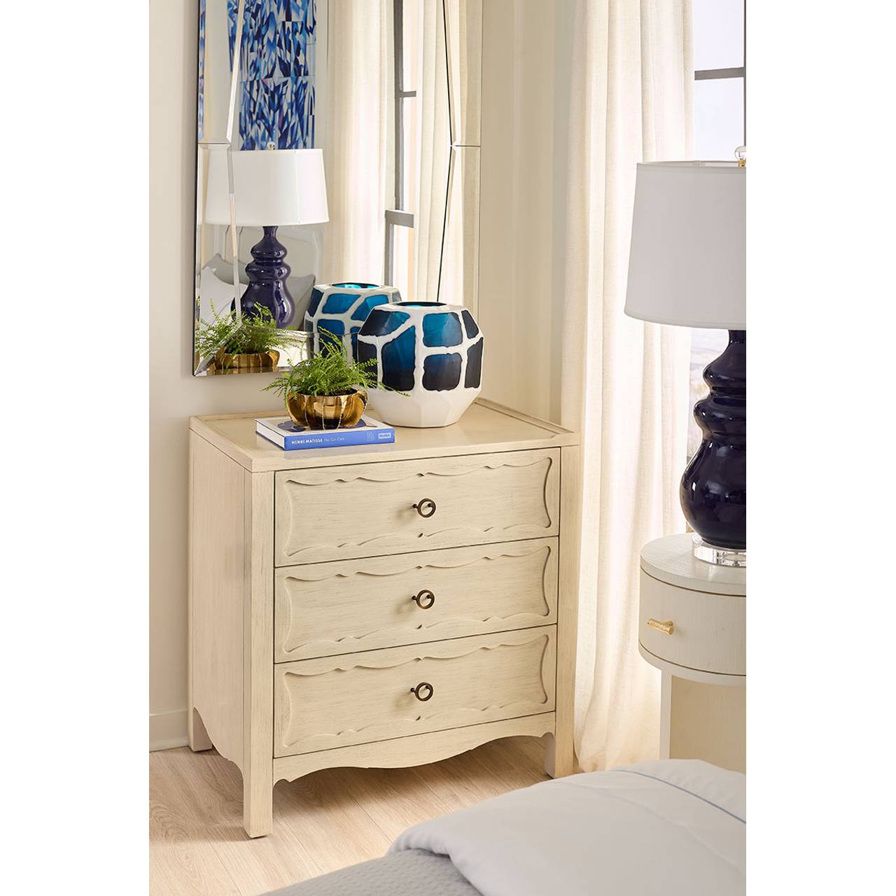 Sara 3-Drawer End Table