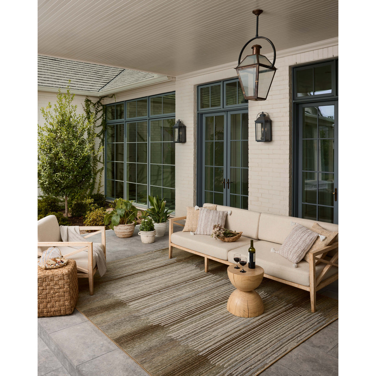 Loloi Saylor Earth/Natural Indoor/Outdoor Sample Rug