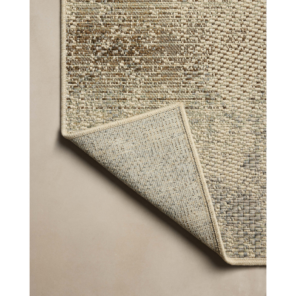 Loloi Saylor Smoke/Ivory Indoor/Outdoor Sample Rug by Loloi