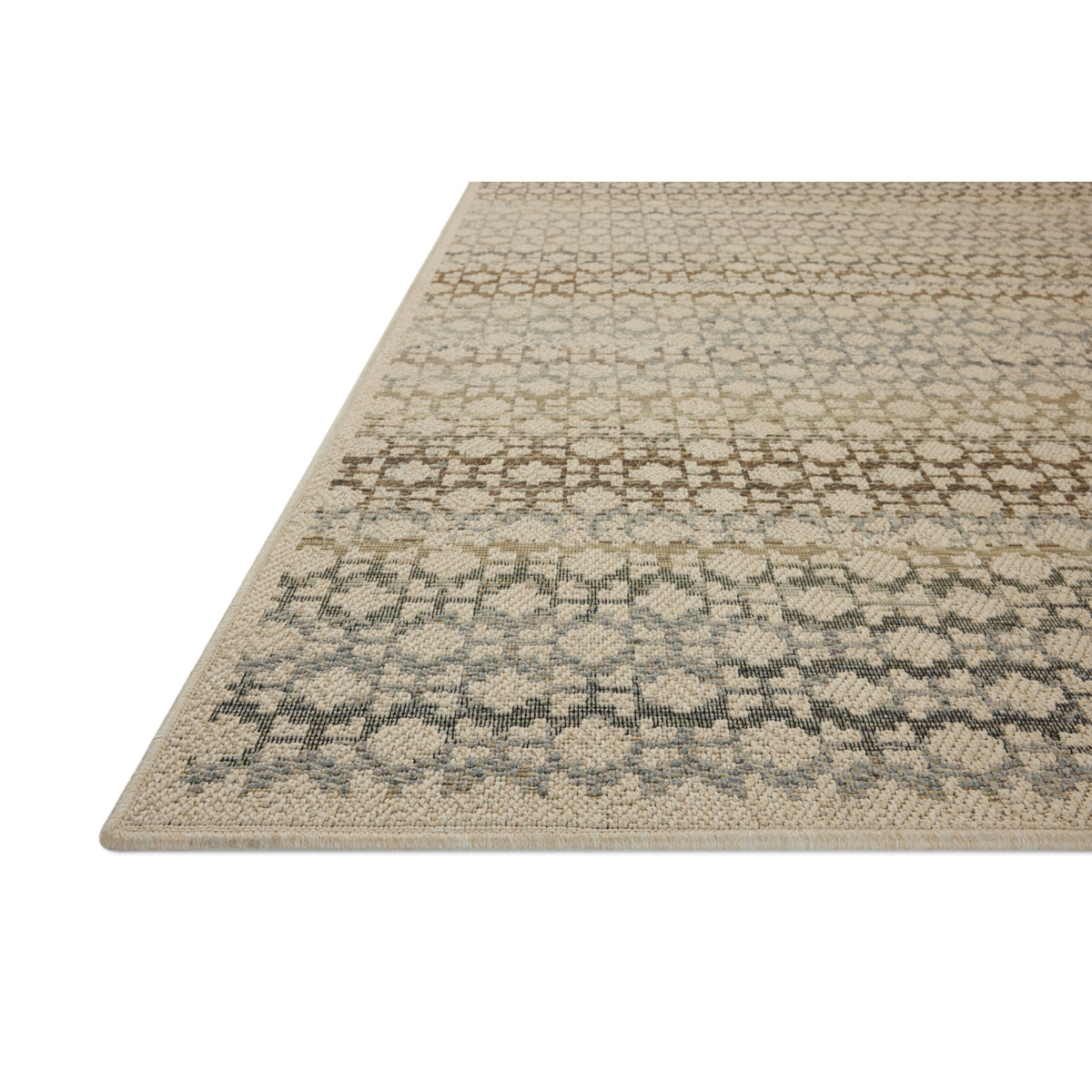 Loloi Saylor Ivory/Multi Indoor/Outdoor Sample Rug by Loloi