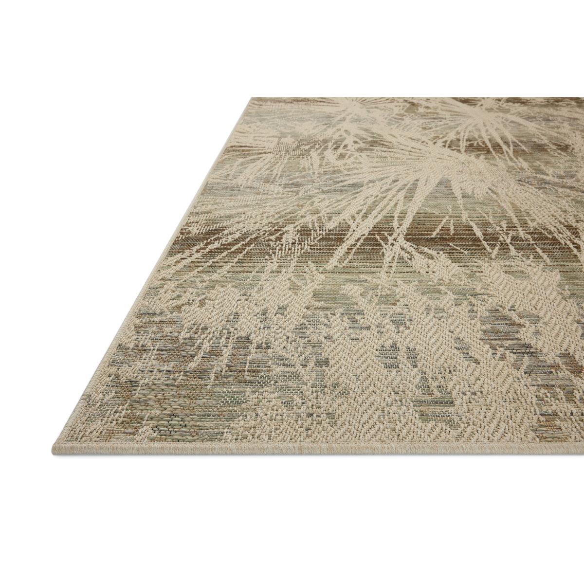 Loloi Saylor Ivory/Stone Indoor/Outdoor Sample Rug by Loloi