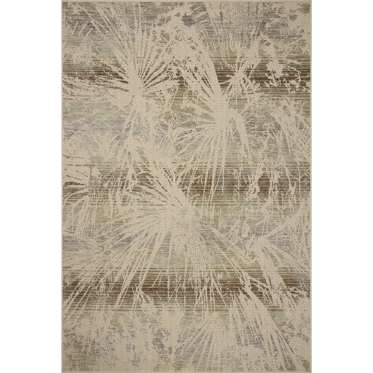 Loloi Saylor Ivory/Stone Indoor/Outdoor Sample Rug