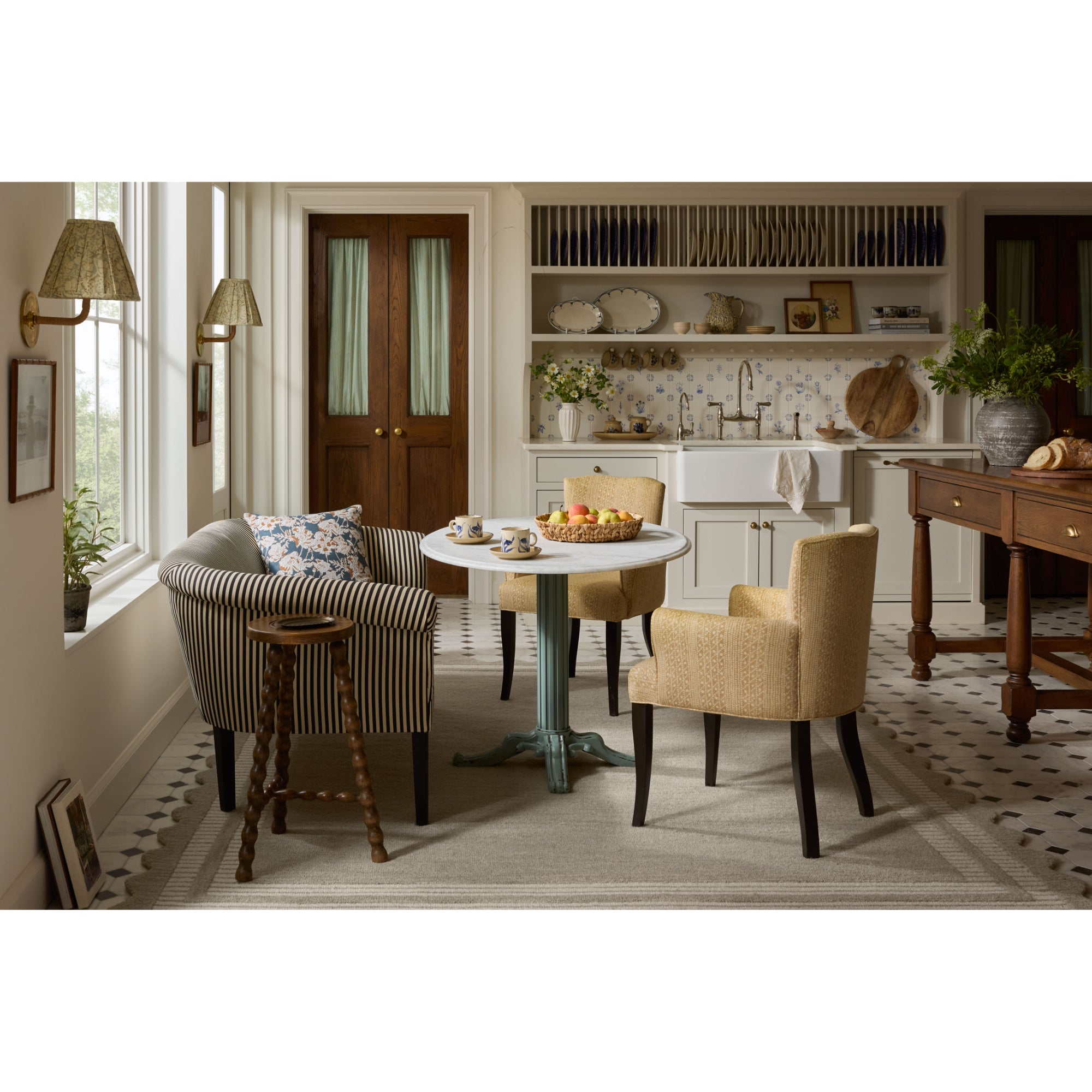Chris Loves Julia x Loloi Scottie Fog/Ivory Rug