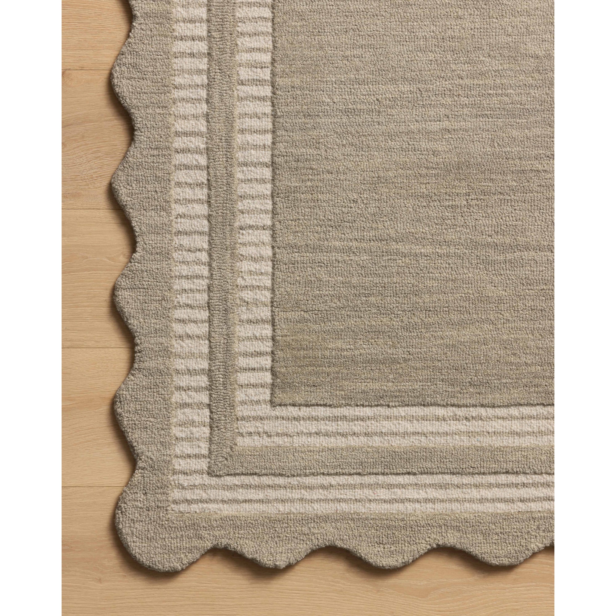 Chris Loves Julia x Loloi Scottie Fog/Ivory Rug