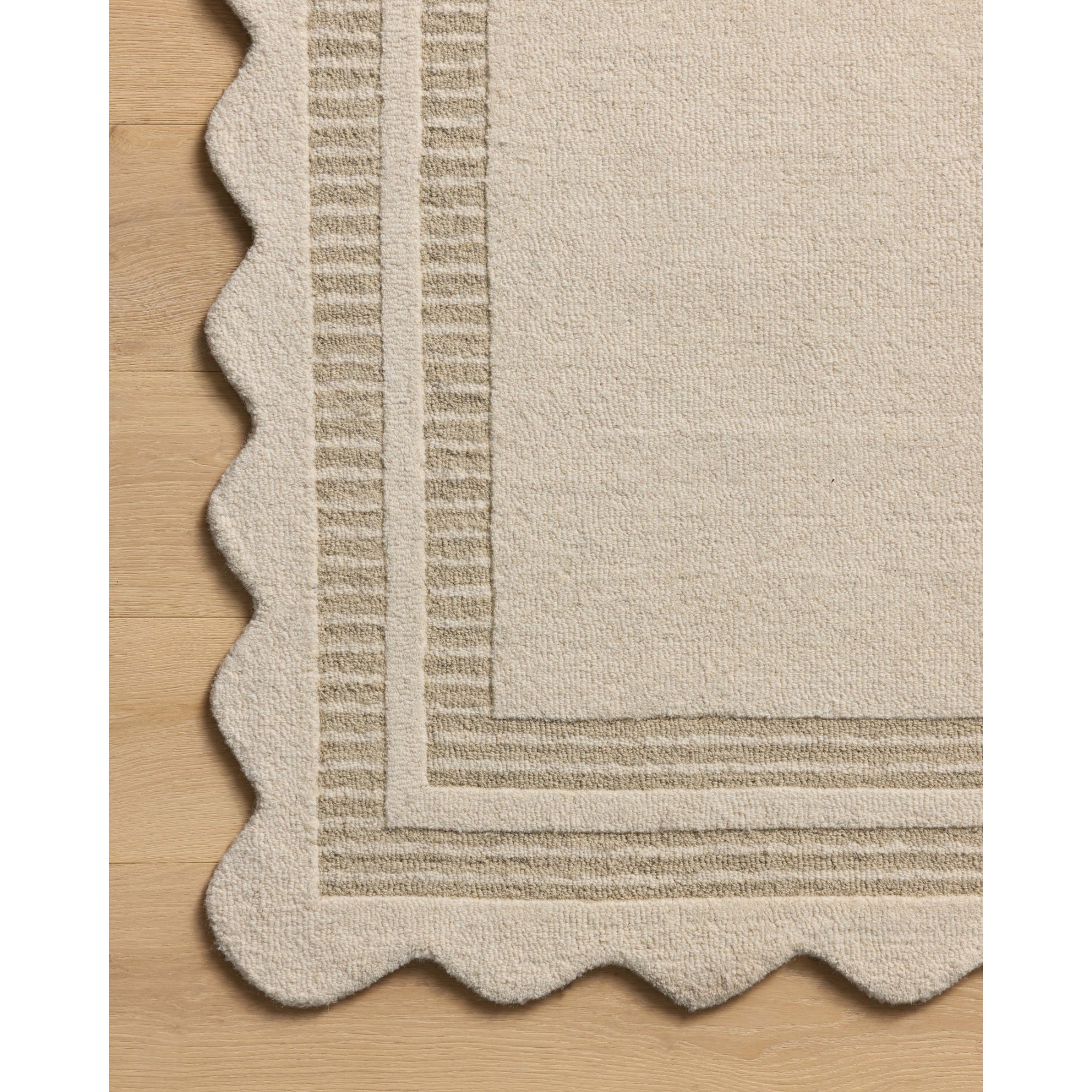 Chris Loves Julia x Loloi Scottie Ivory/Grey Rug