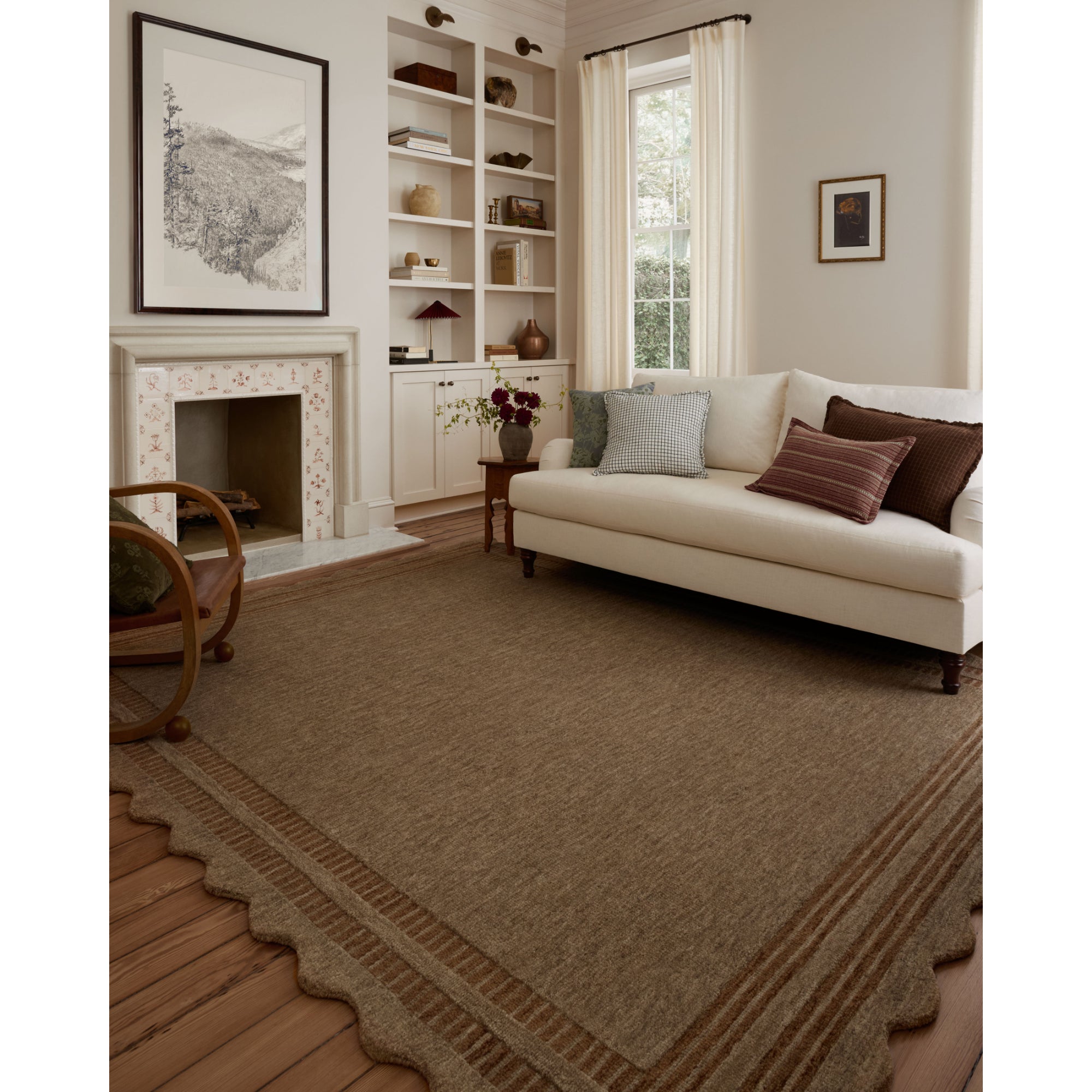Chris Loves Julia x Loloi Scottie Mocha/Clay Rug