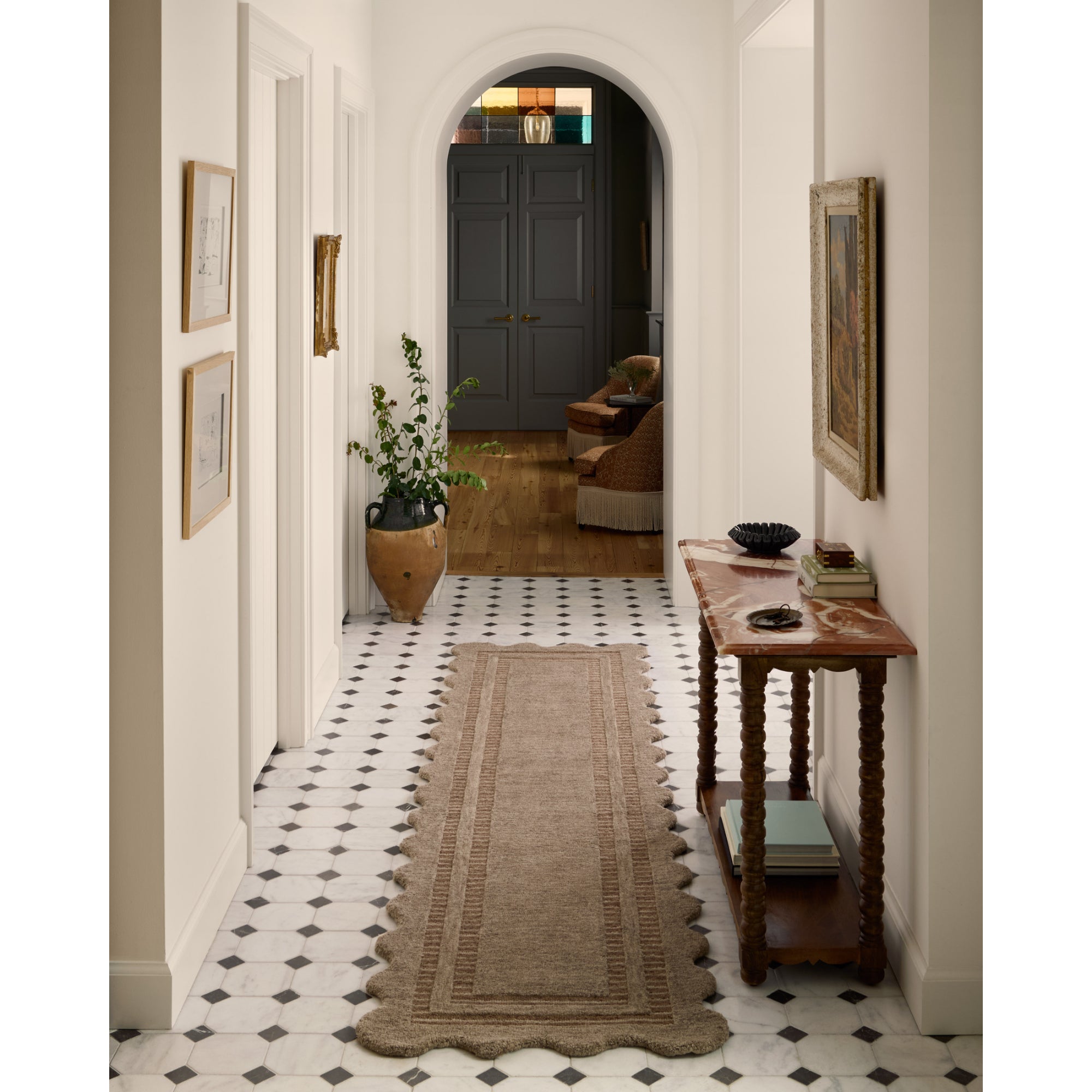 Chris Loves Julia x Loloi Scottie Mocha/Clay Rug