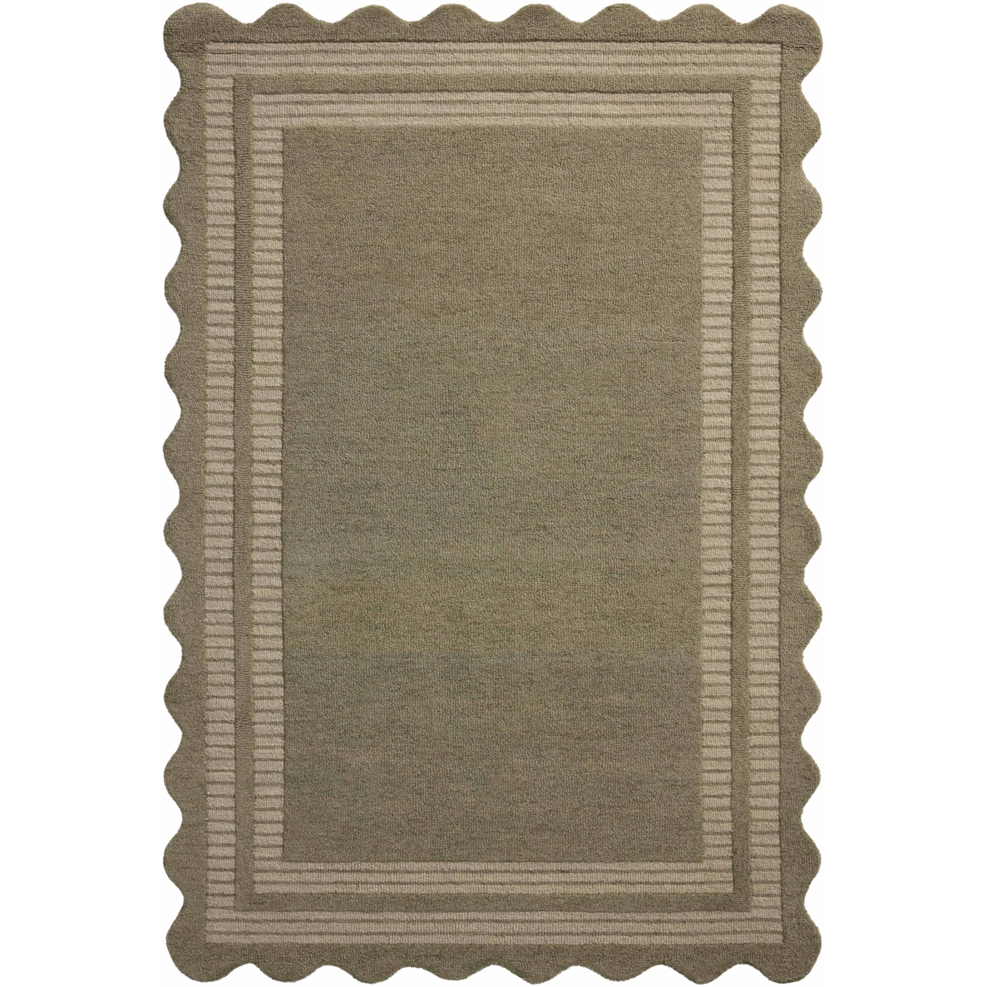Chris Loves Julia x Loloi Scottie Olive/Pebble Rug
