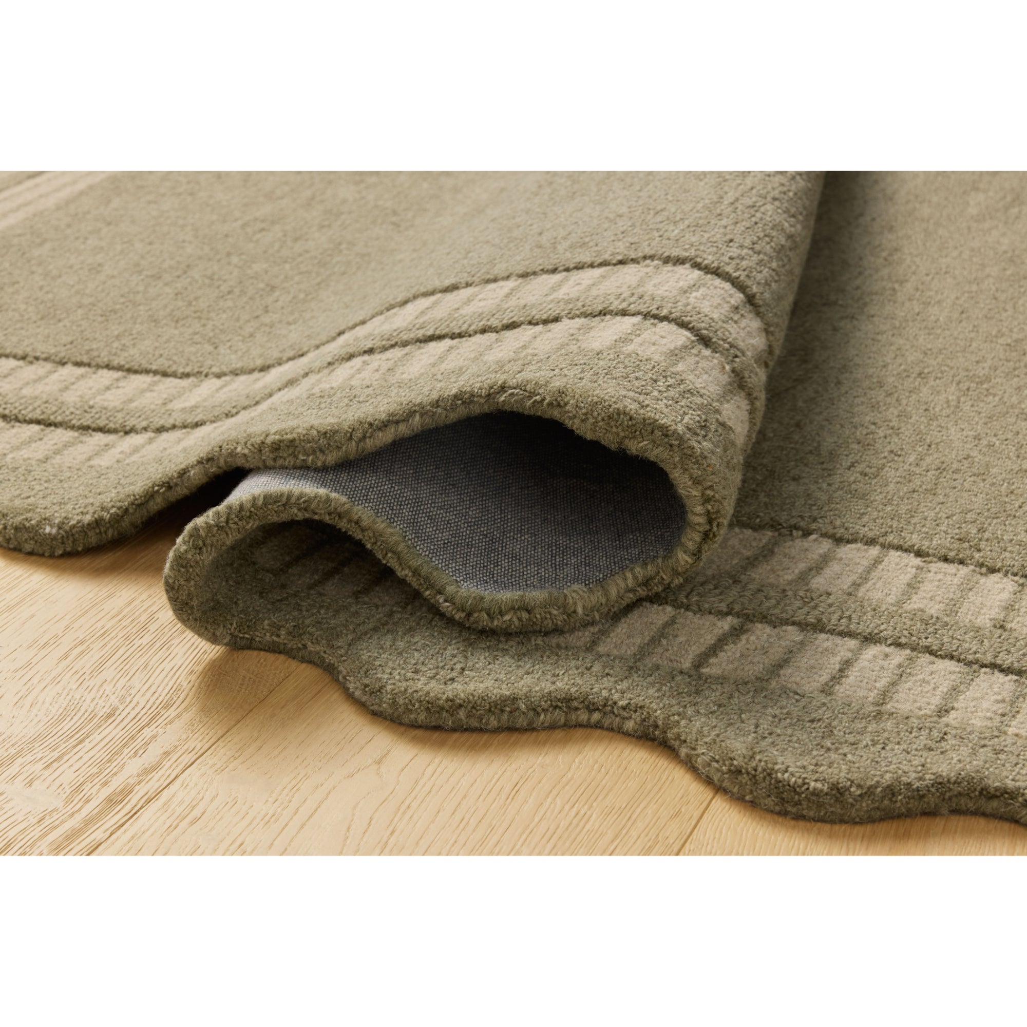 Chris Loves Julia x Loloi Scottie Olive/Pebble Rug