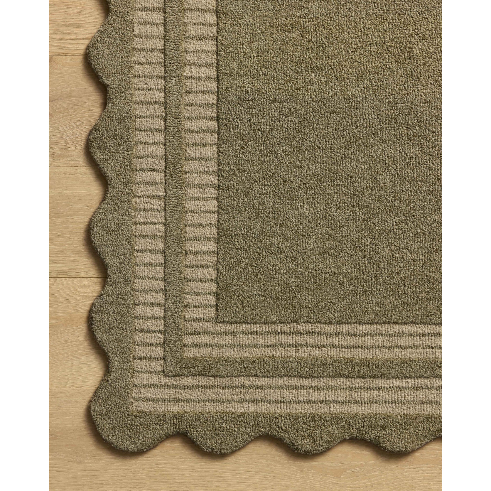 Chris Loves Julia x Loloi Scottie Olive/Pebble Rug