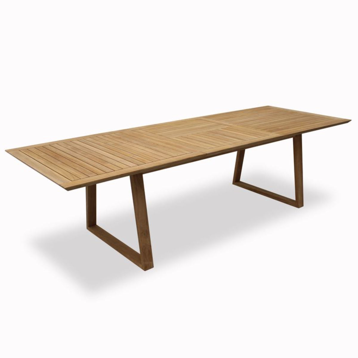 Agate Rectangular Extendable Teak Dining Table