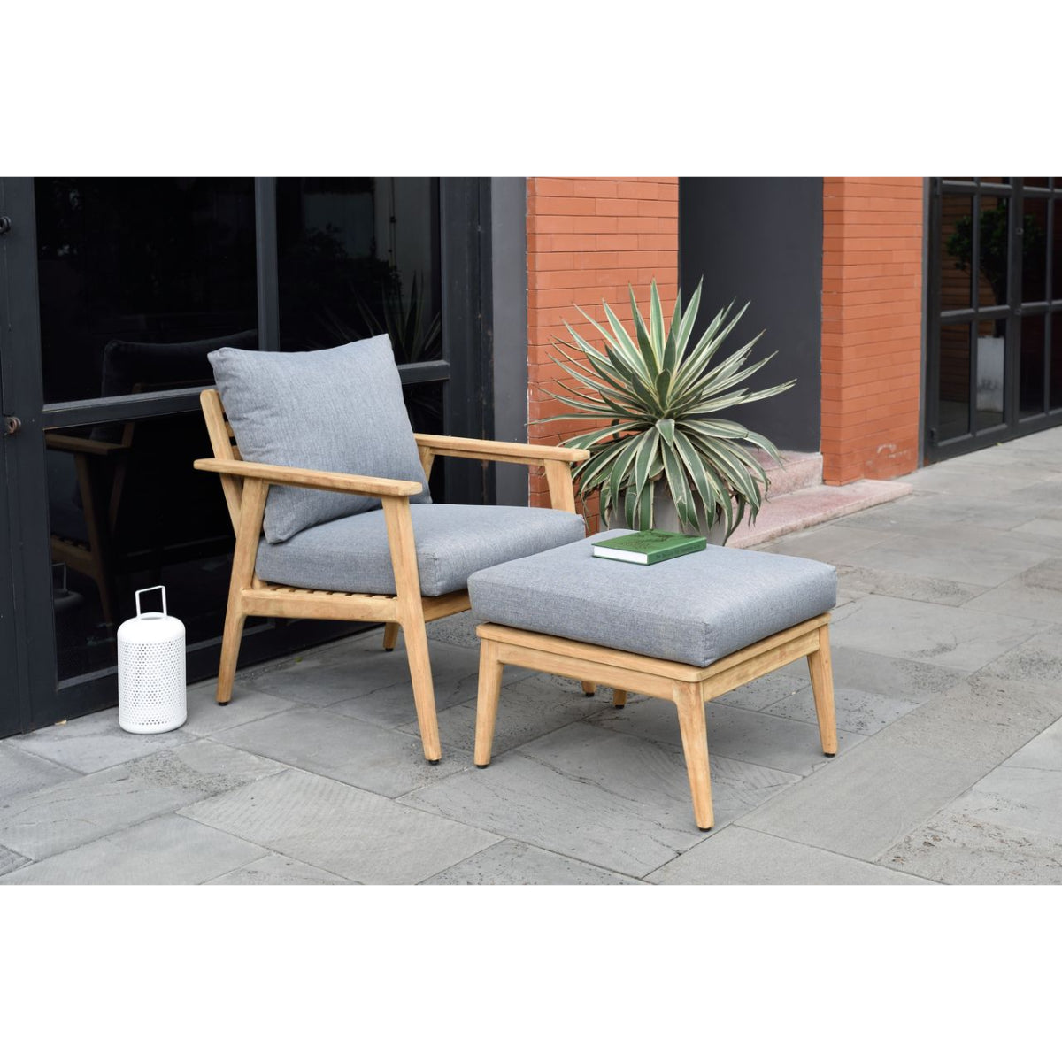 Eve FSC Teak 1-Seater Sofa