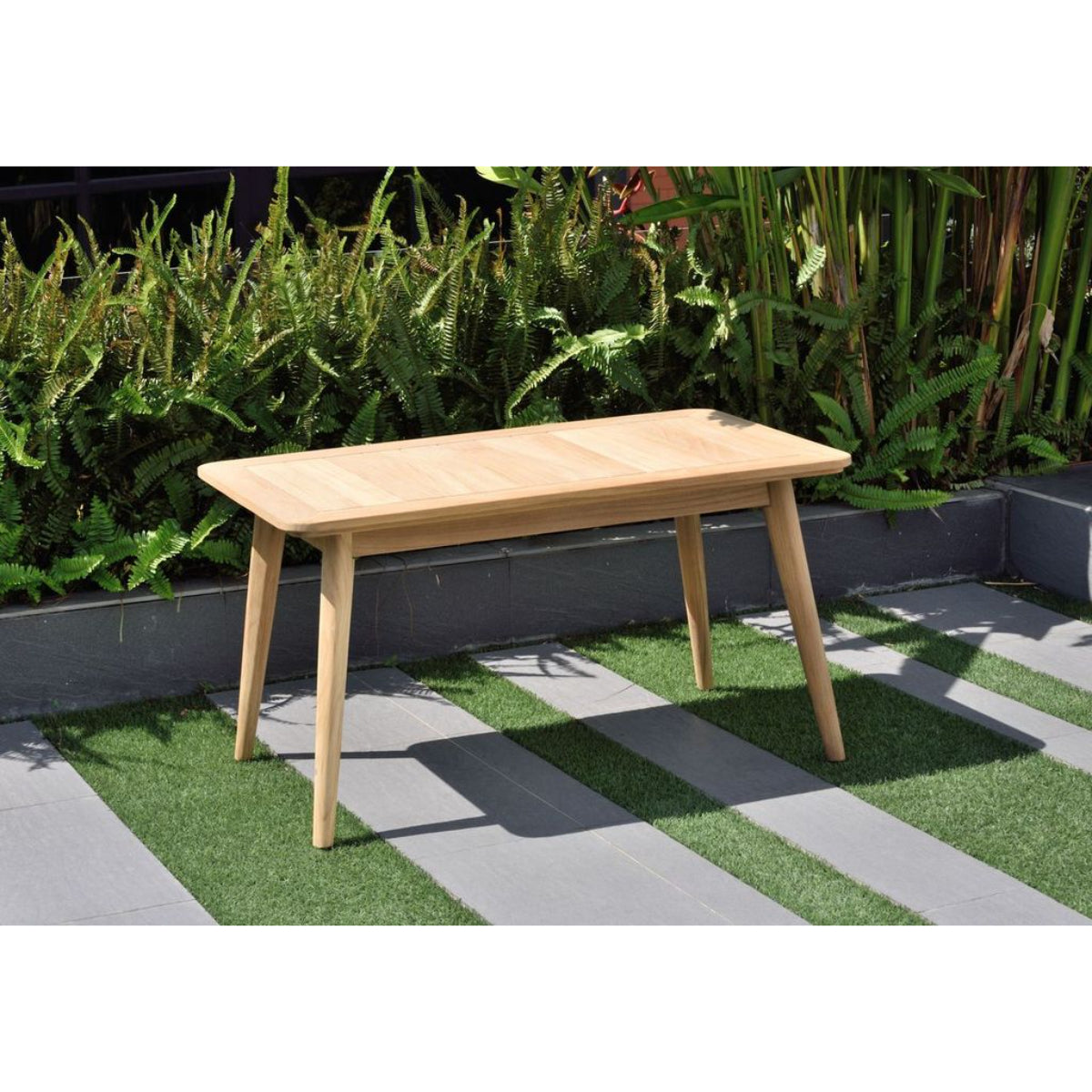 Eve Teak Wood Rectangular Coffee Table