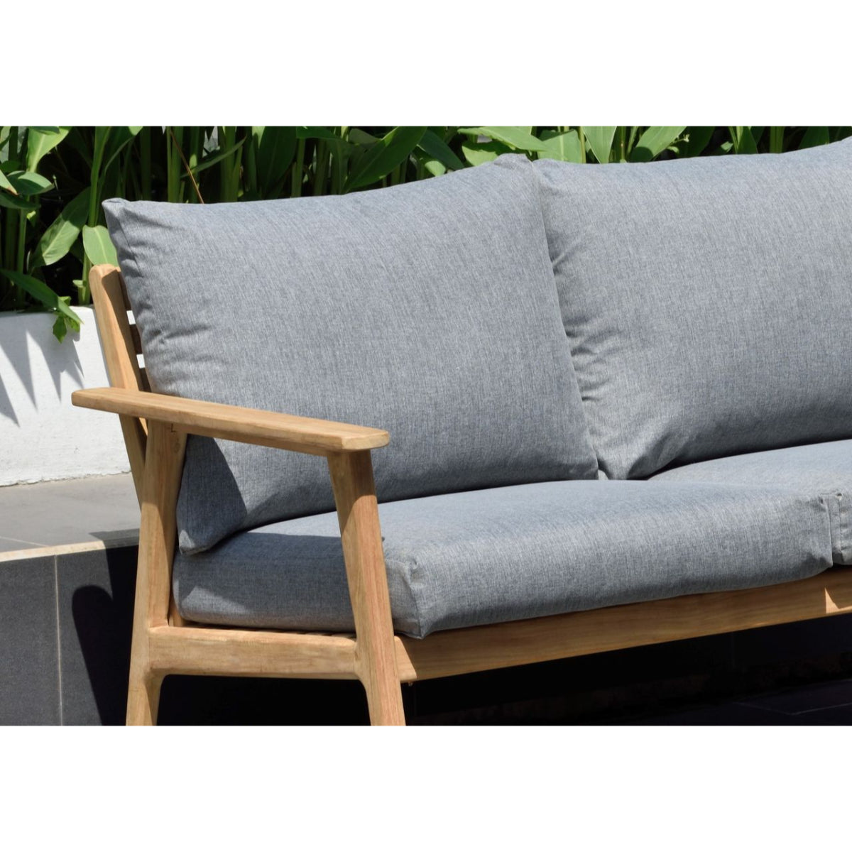 Eve FSC Teak 2-Seater Sofa