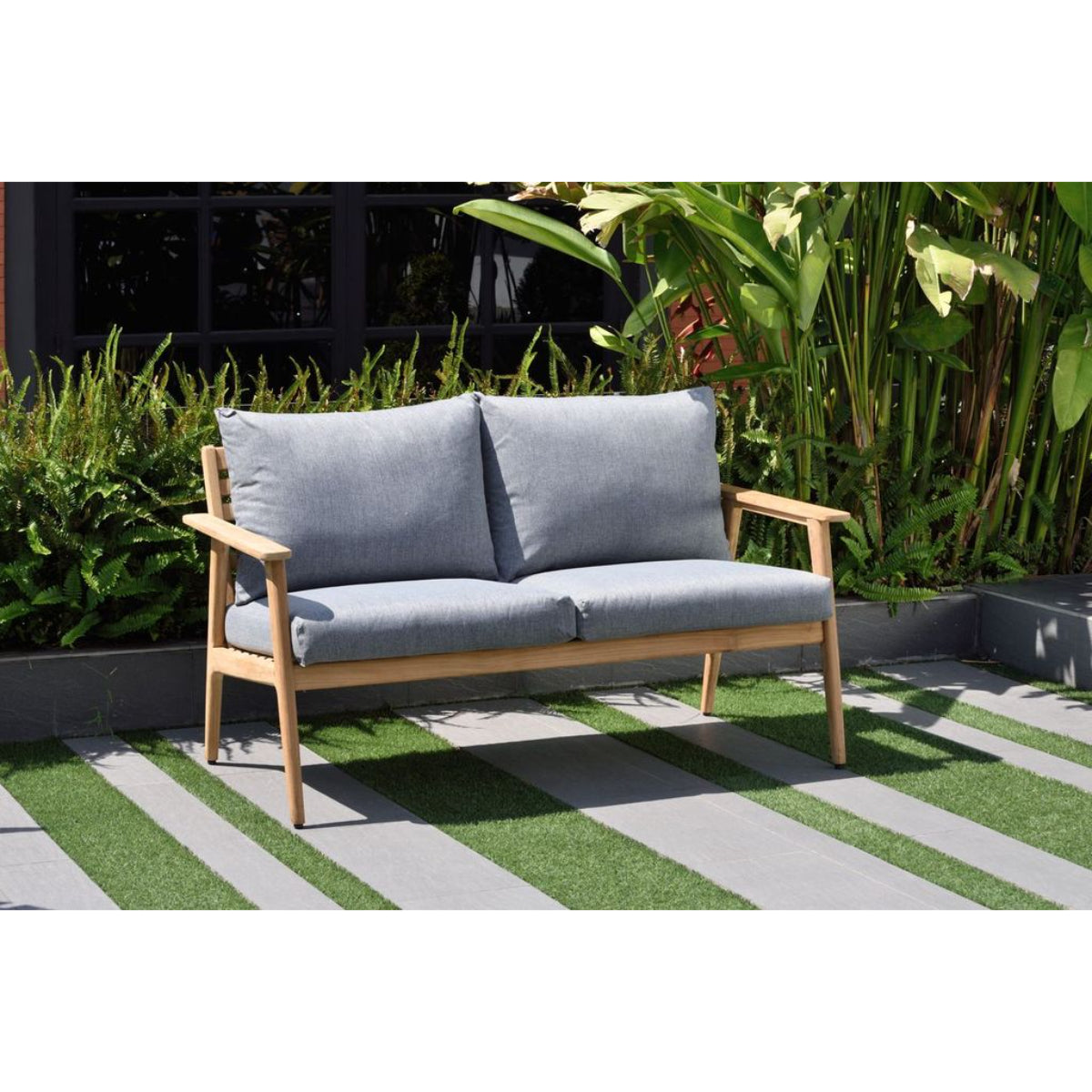 Eve FSC Teak 2-Seater Sofa