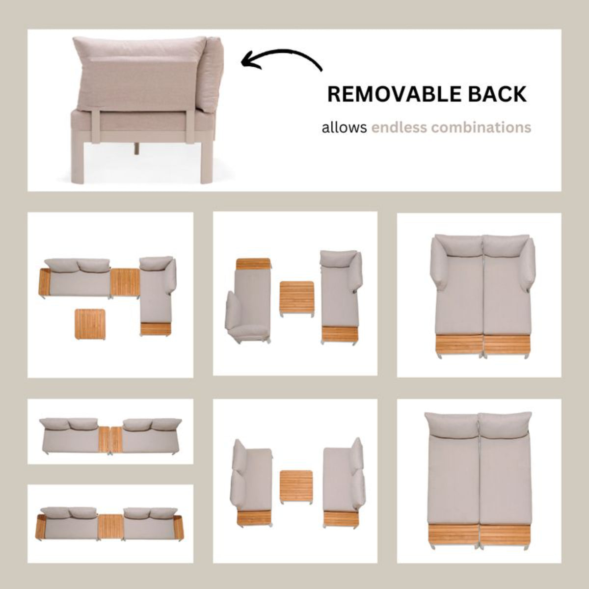 Portals Light 2-Seat Sofa