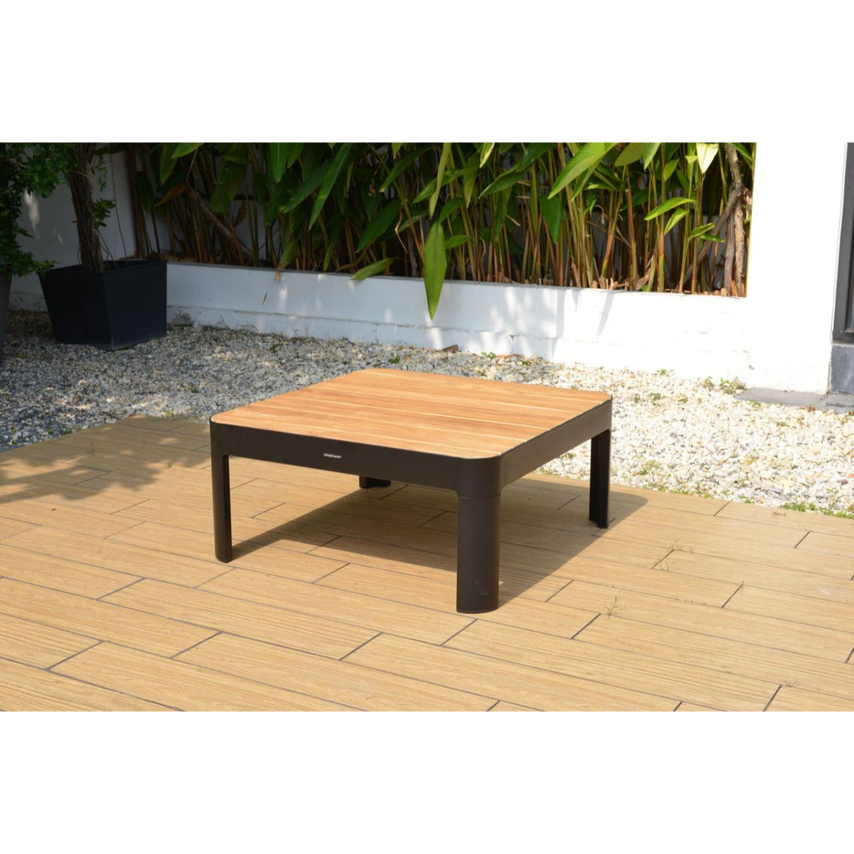 Portals Dark Square Coffee Table