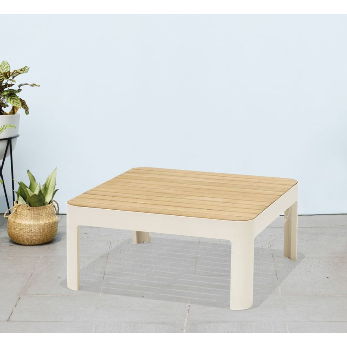 Portals Light Square Coffee Table