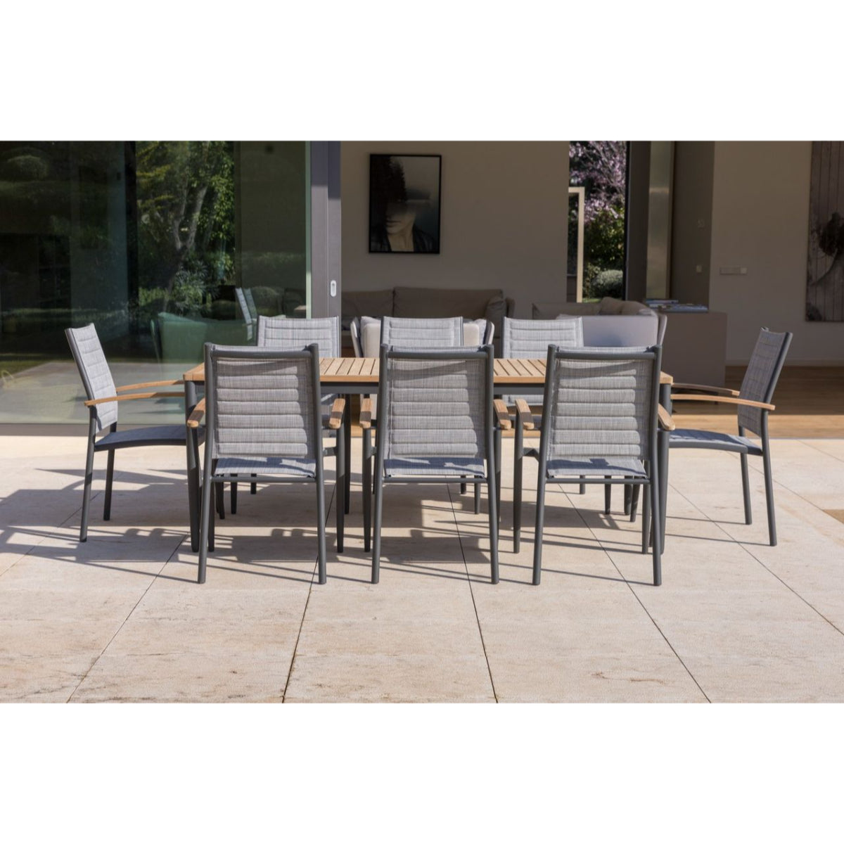 Topaz Rectangular Big Dining Table