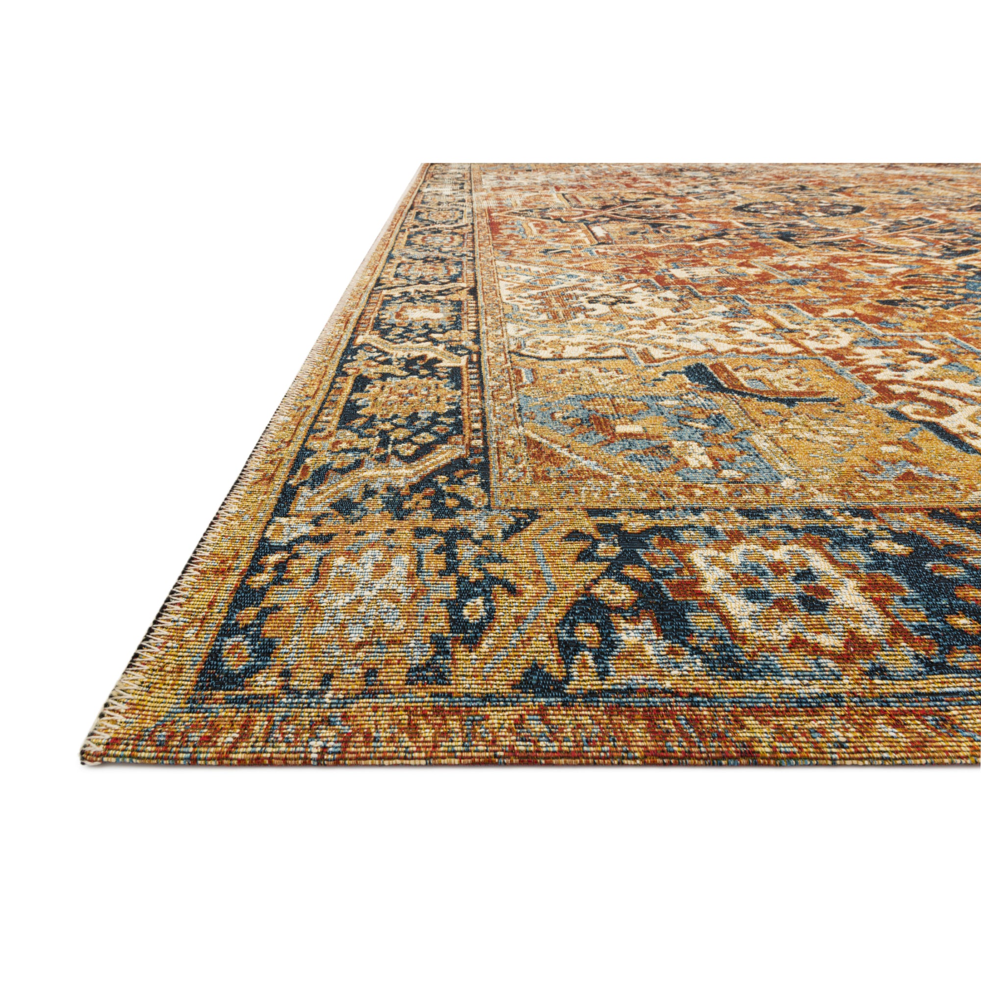 Loloi Sebastian Red/Navy Rug