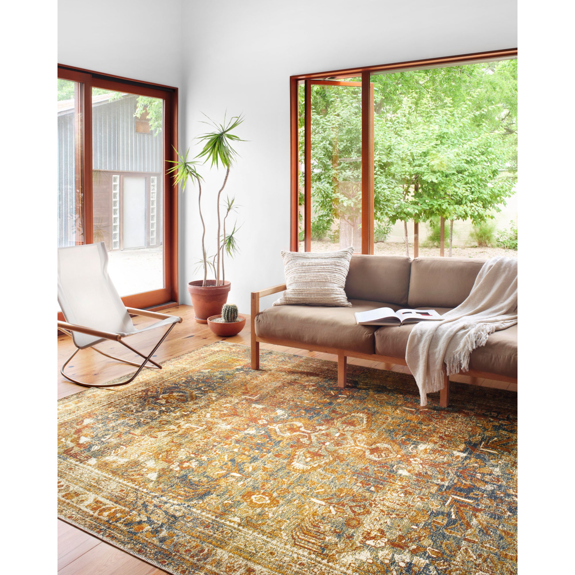 Loloi Sebastian Lagoon/Spice Rug