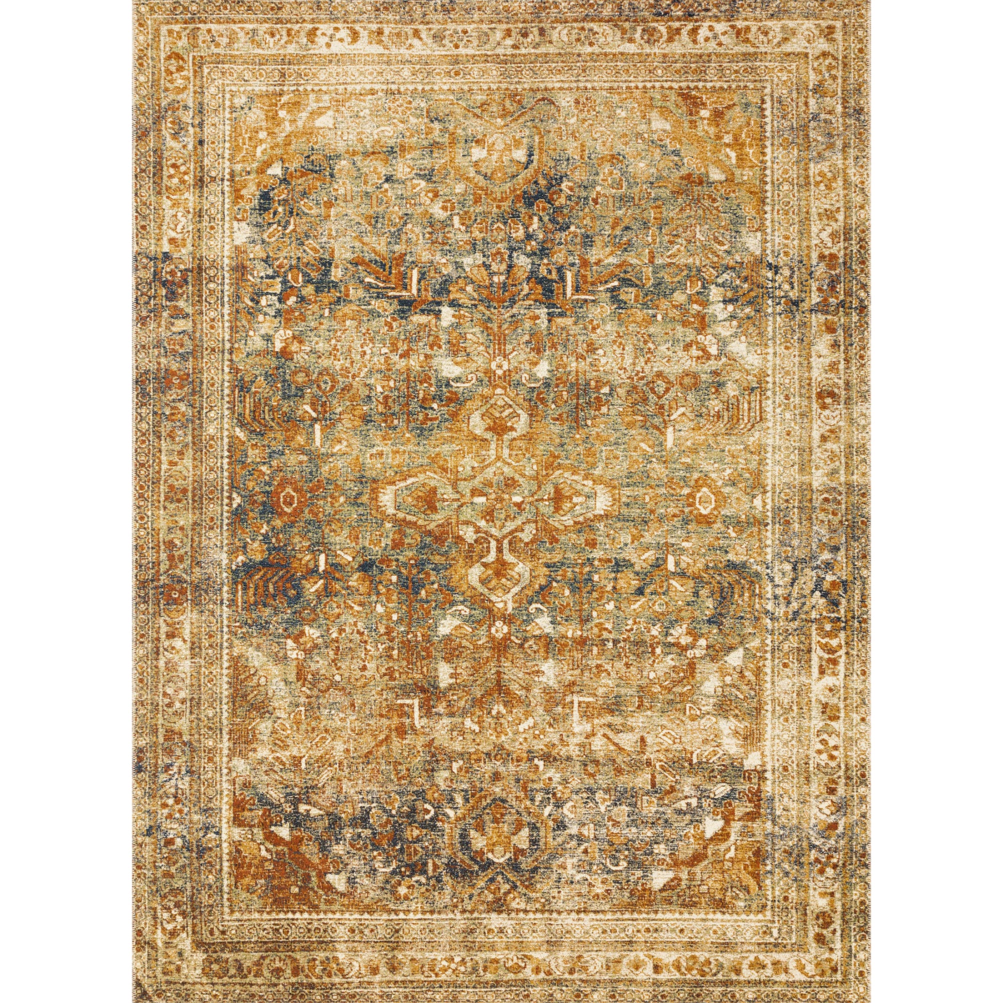 Loloi Sebastian Lagoon/Spice Rug