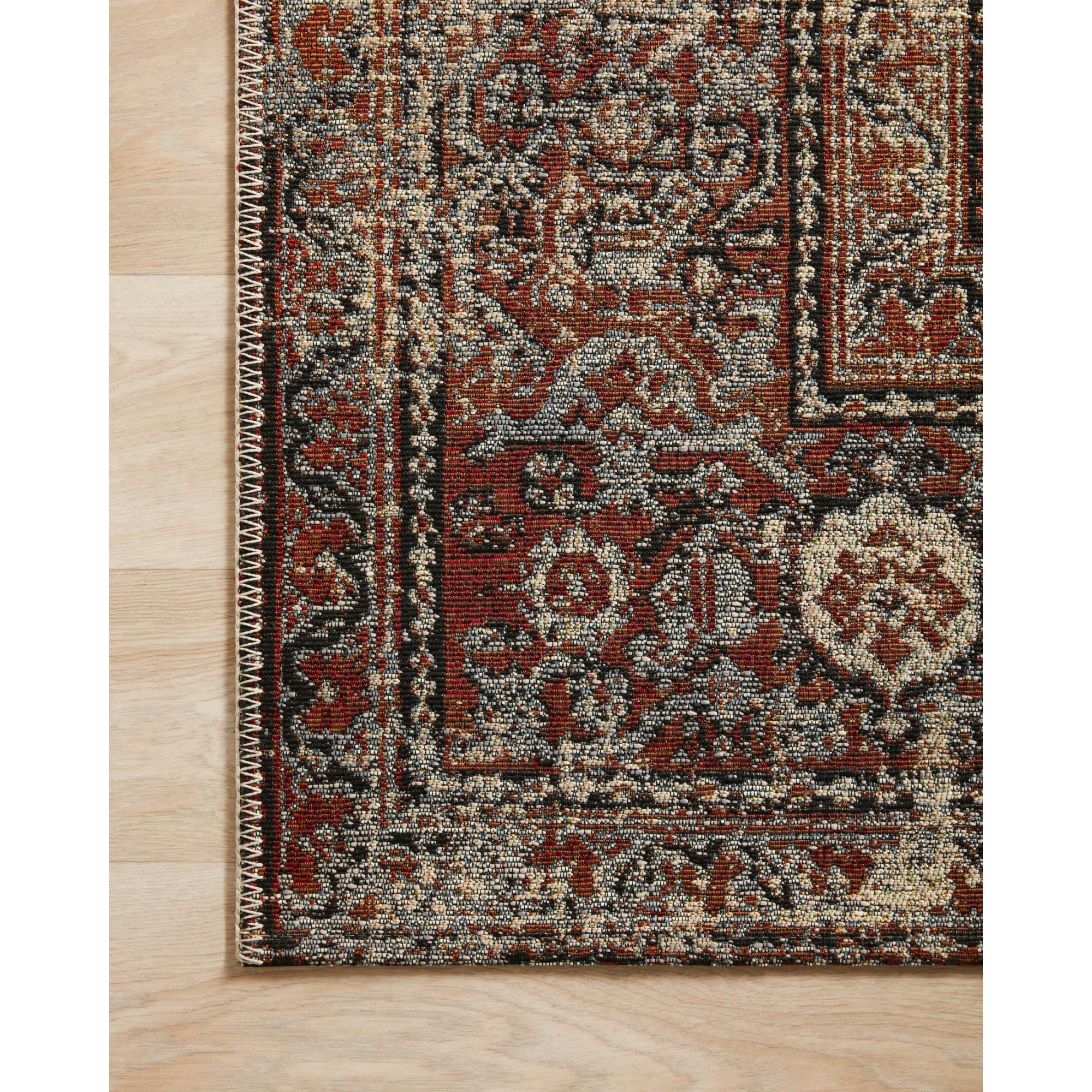 Loloi Sebastian Natural/Brick Rug