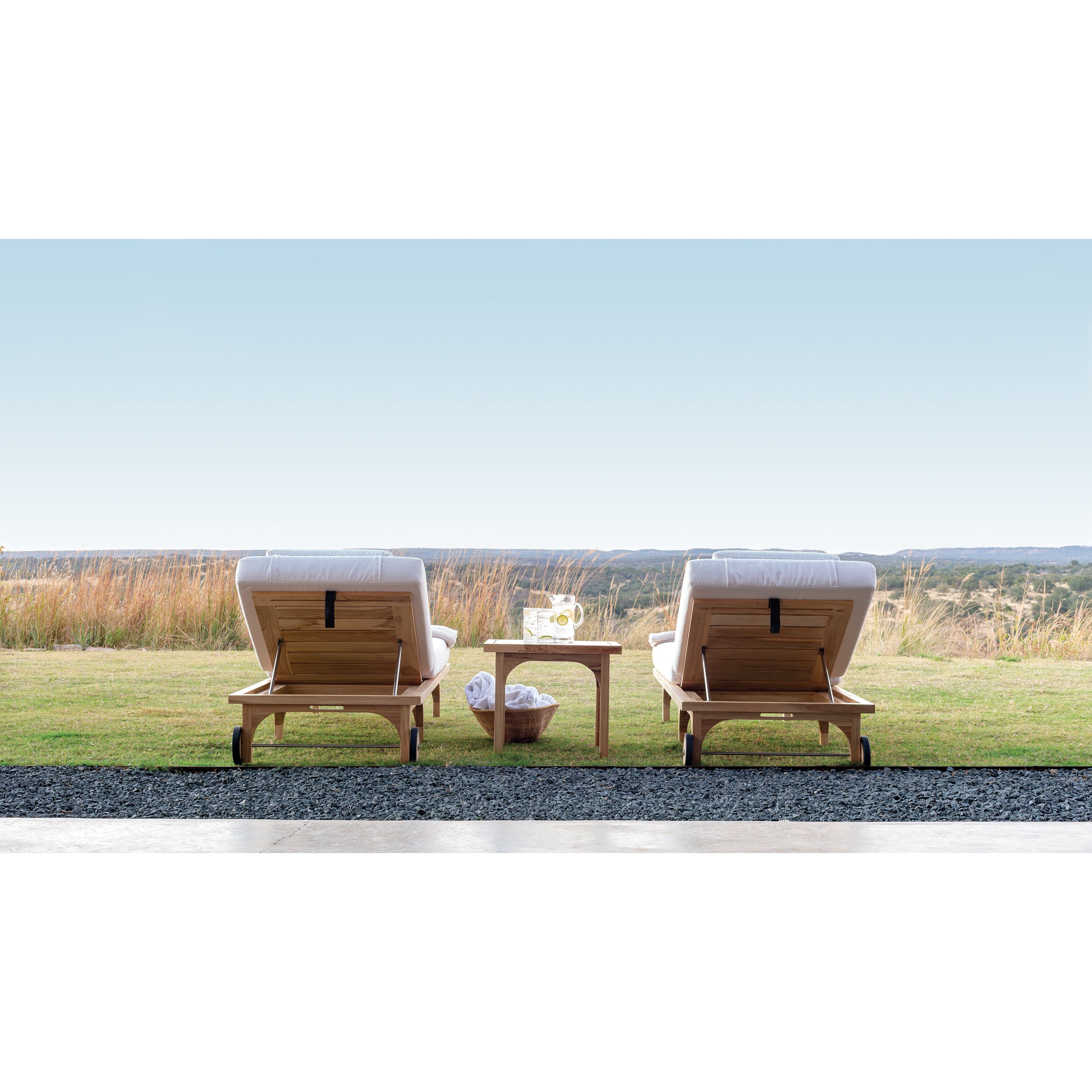 Serenique Pool Chaise - Set of Two