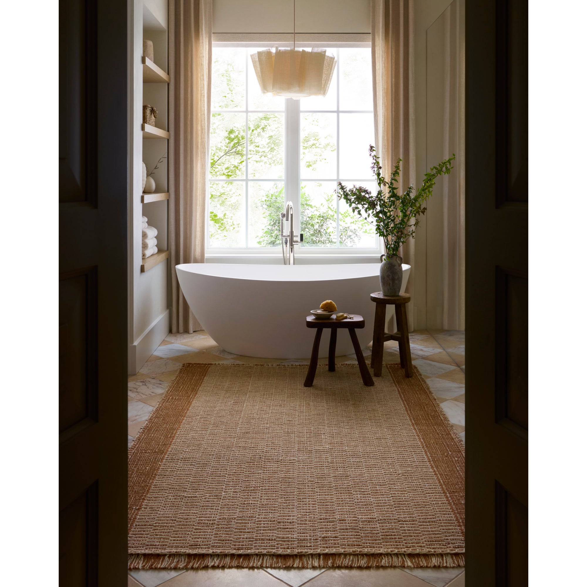Loloi Sigrid Cinnamon/Ivory Rug